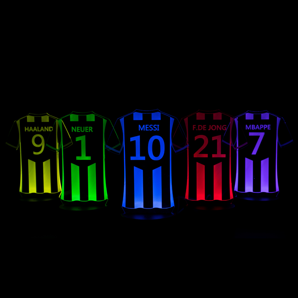 Messi #10 - BallyDream 3D Voetbal Lamp