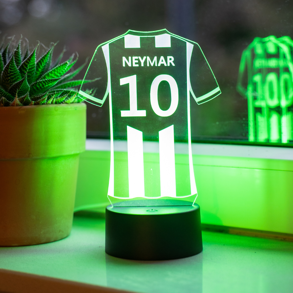 Gepersonaliseerde BallyDream 3D Voetbal Lamp